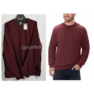 GH BASS & CO MEN'S PULLOVER CREW NECK SWEATER